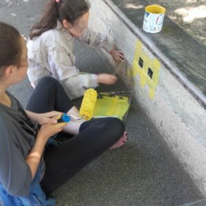 FRESQUE ECOLE STREET ART