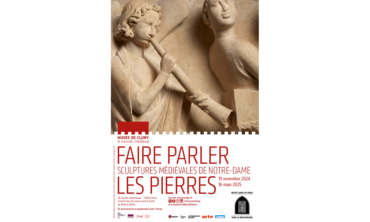 Samedi à 11h : VISITE Expo Faire parler les pierres/ Feuilleter Notre Dame -18 janvier 2025